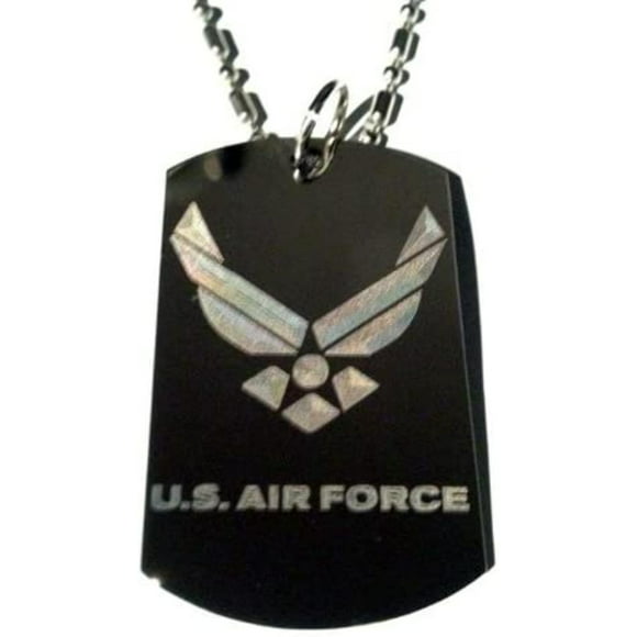 FB Jewels Solid 925 Sterling Silver Logoart United States Air Force Academy Small Pendant 